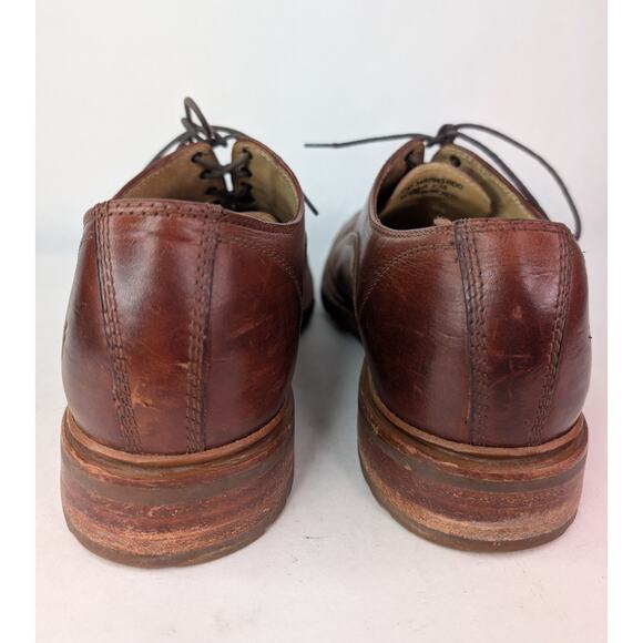 Frye Bal Oxford Lug Sole Cognac Brown Leather Lace Up Size 11D main image 10
